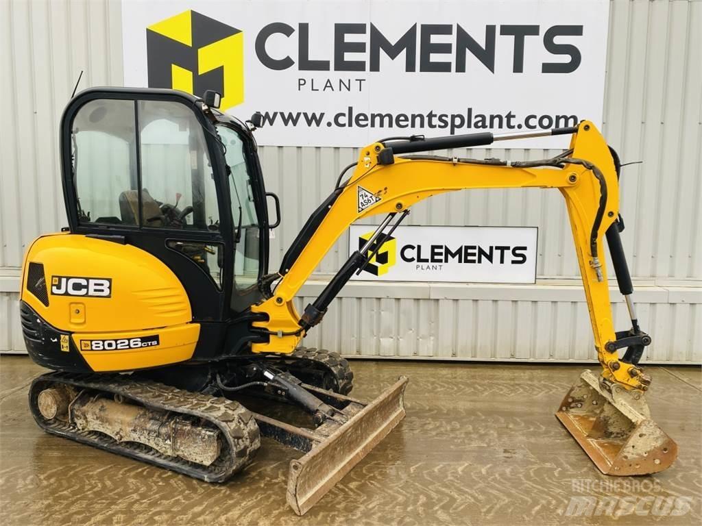 JCB 8026CTS Mini rýpadlá < 7t
