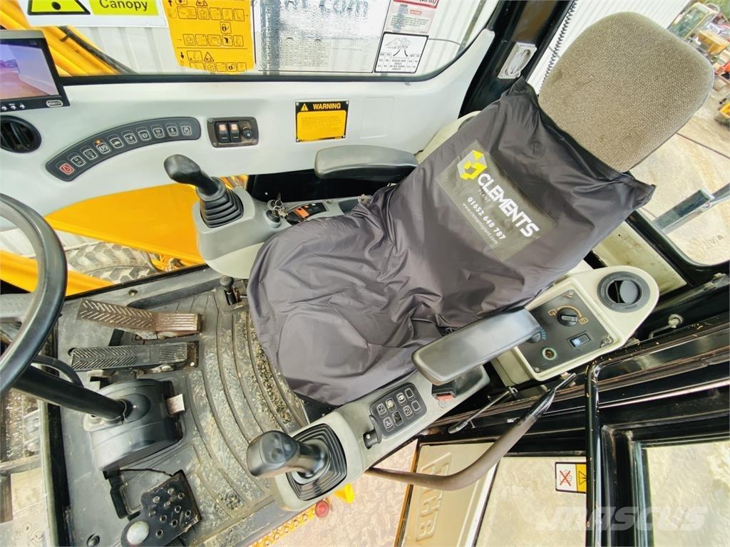 JCB JS160W Pásové rýpadlá