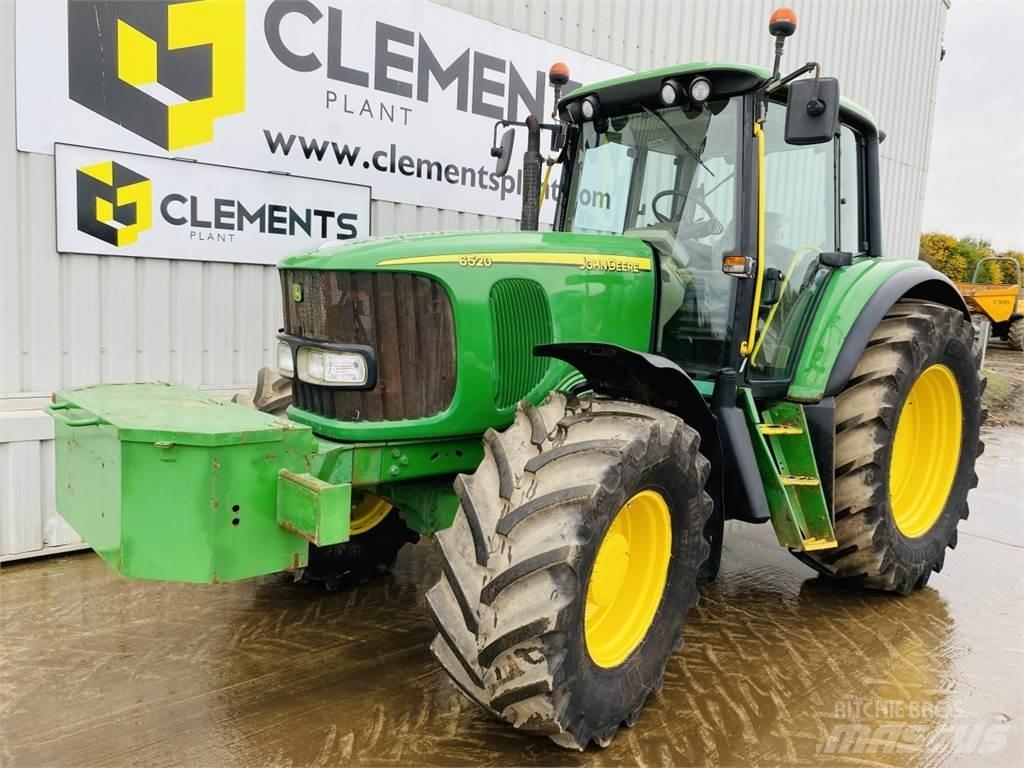 John Deere 6520 Traktory