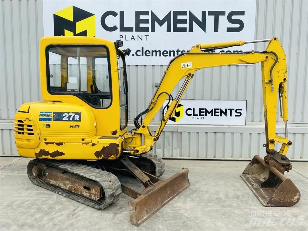 Komatsu PC27R-8 Mini rýpadlá < 7t