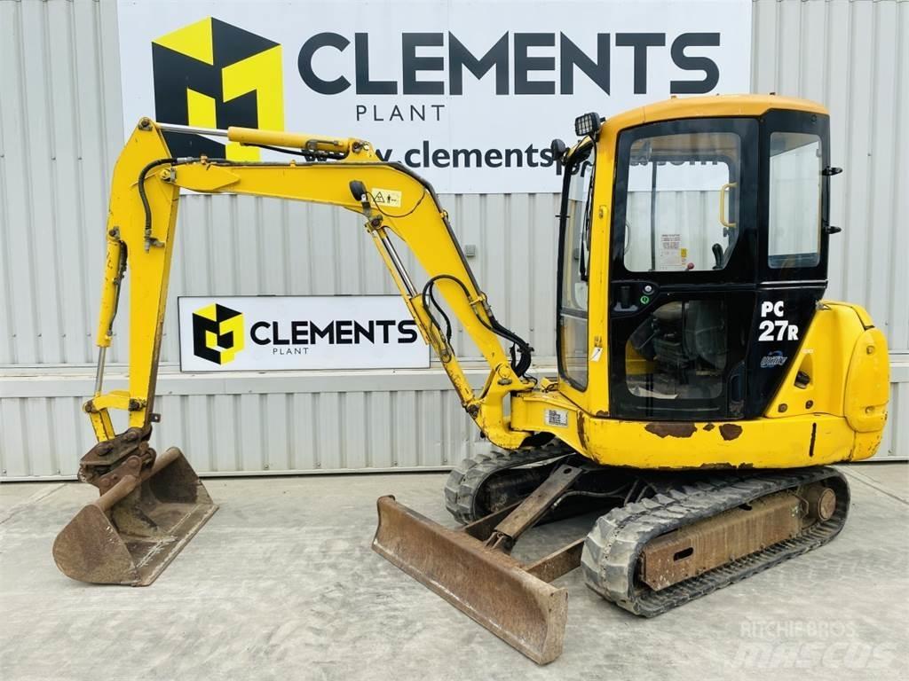 Komatsu PC27R-8 Mini rýpadlá < 7t