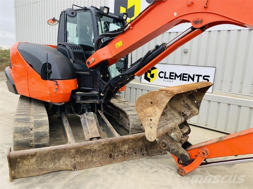 Kubota KX080-4a Midi rýpadlá 7 t - 12 t