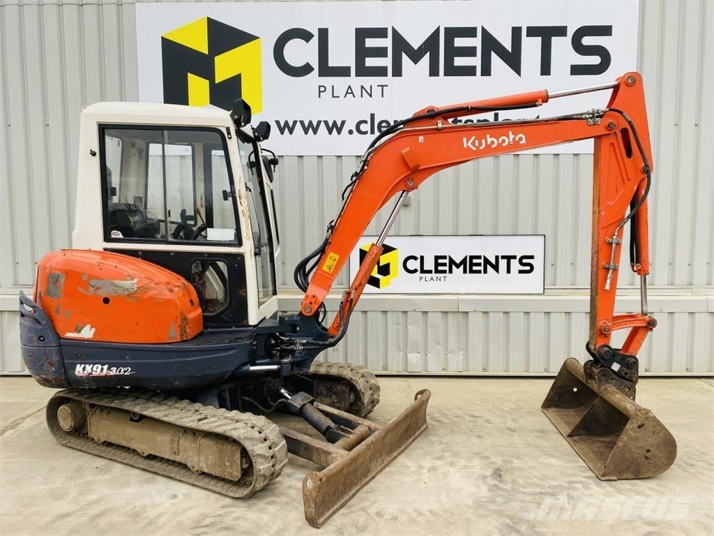 Kubota KX91-3a2 Mini rýpadlá < 7t
