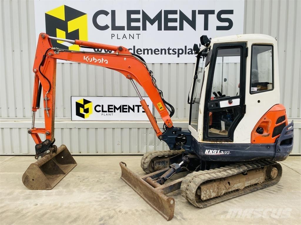 Kubota KX91-3a2 Mini rýpadlá < 7t