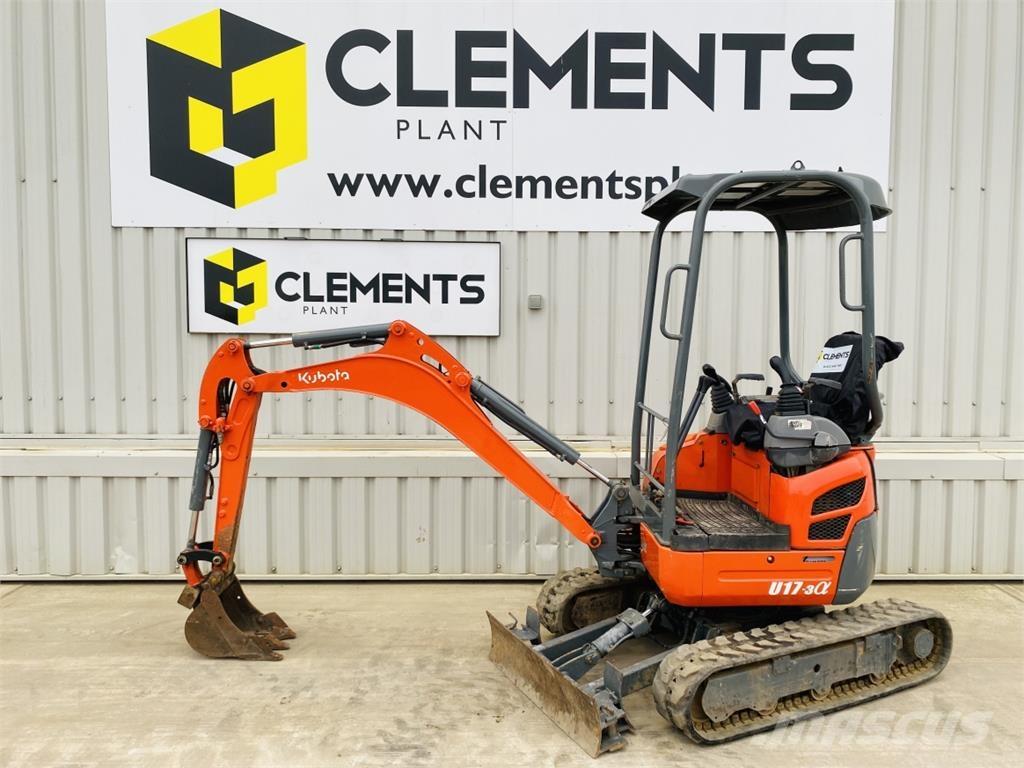 Kubota U17-3a Stavebníctvo - ostatné