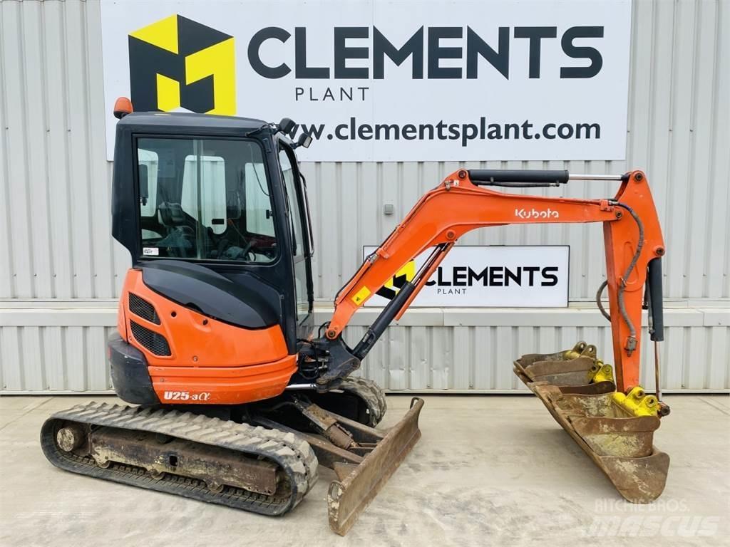 Kubota U25-3EU Mini rýpadlá < 7t