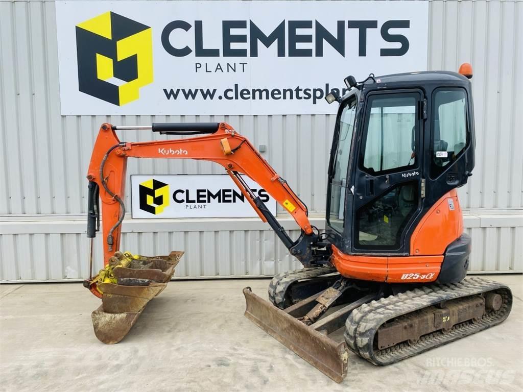 Kubota U25-3EU Mini rýpadlá < 7t
