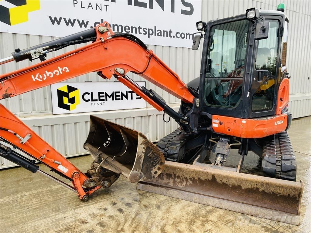 Kubota U48-4 Midi rýpadlá 7 t - 12 t