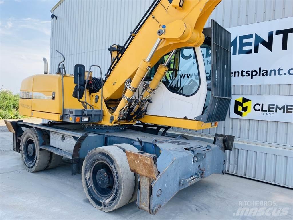 Liebherr 316 Pásové rýpadlá