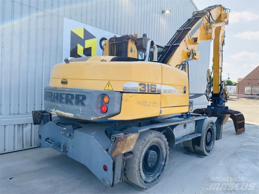 Liebherr 316 Pásové rýpadlá
