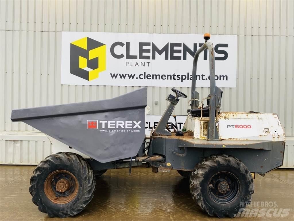 Terex 6T Dumper Stavebné sklápače