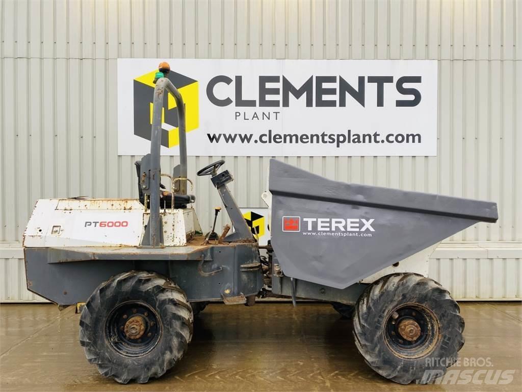 Terex 6T Dumper Stavebné sklápače