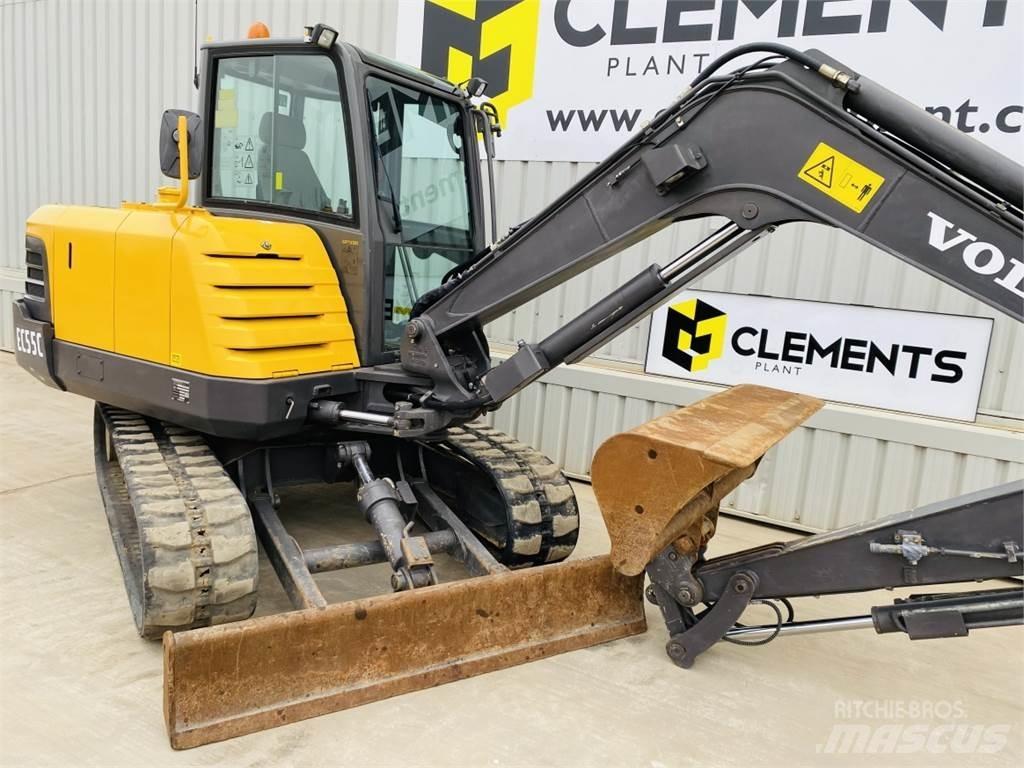 Volvo EC55C Midi rýpadlá 7 t - 12 t