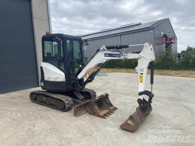 Bobcat E 26 Kolesové rýpadlá