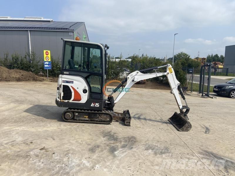 Bobcat E19 Kolesové rýpadlá