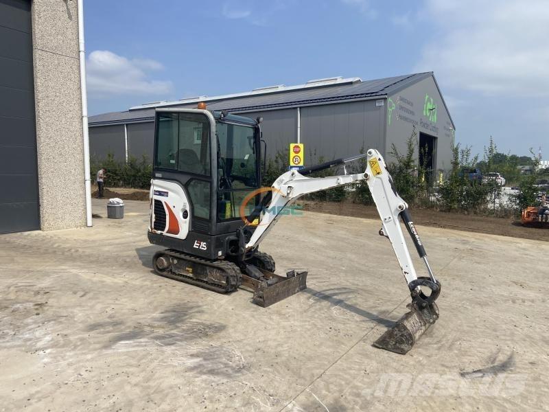 Bobcat E19 Kolesové rýpadlá