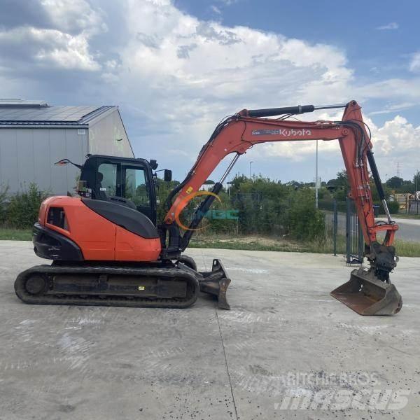 Kubota KX080-4 Kolesové rýpadlá