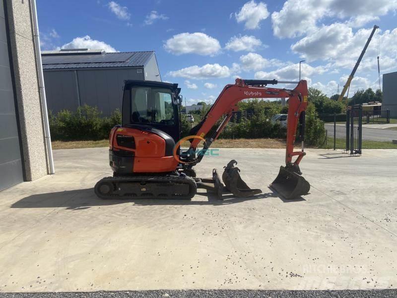 Kubota U36-4 Kolesové rýpadlá