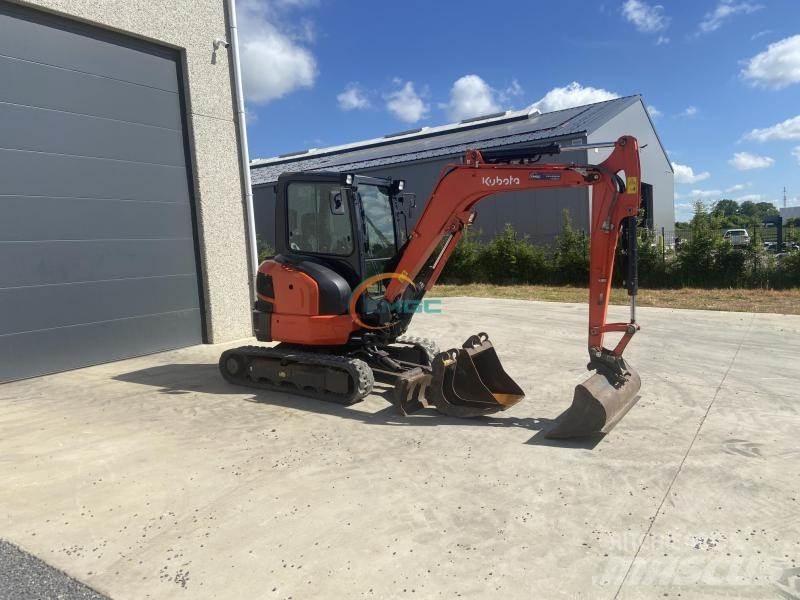 Kubota U36-4 Kolesové rýpadlá