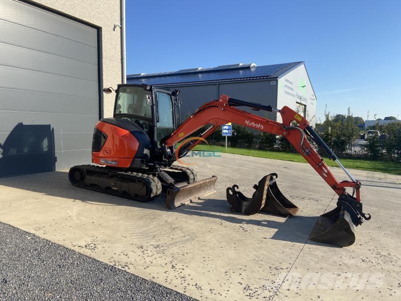 Kubota U50-5 Kolesové rýpadlá