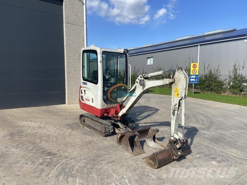 Takeuchi TB216 Kolesové rýpadlá