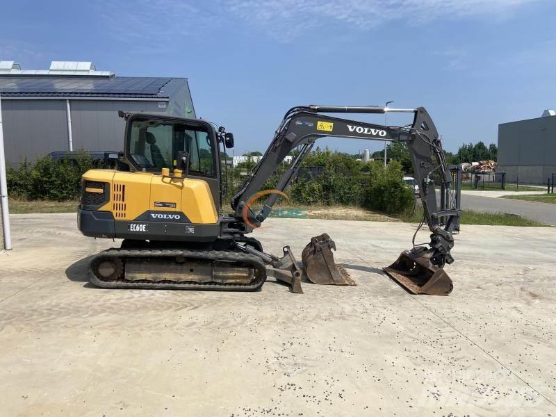 Volvo EC60E Kolesové rýpadlá