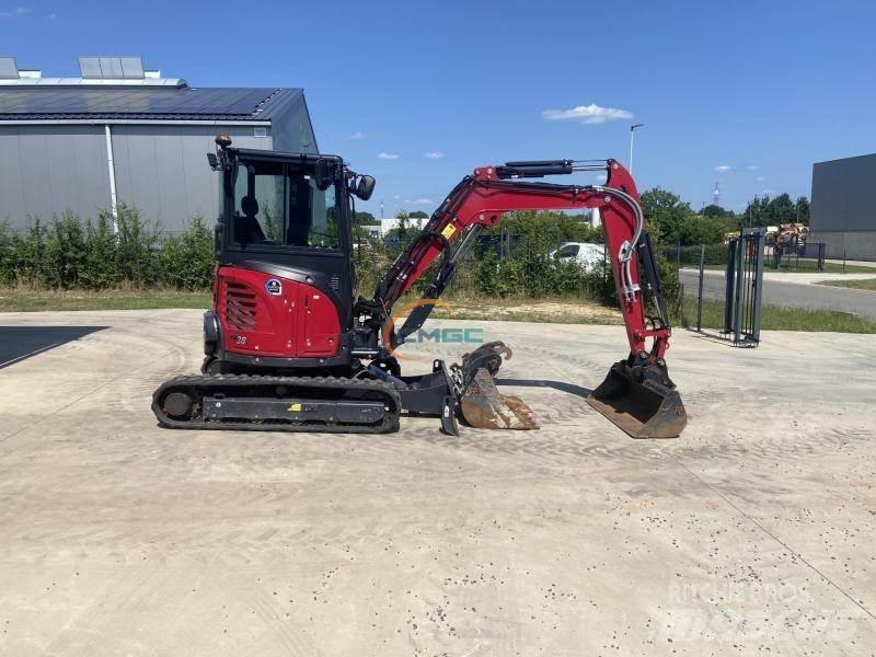 Yanmar VIO38-6 Kolesové rýpadlá