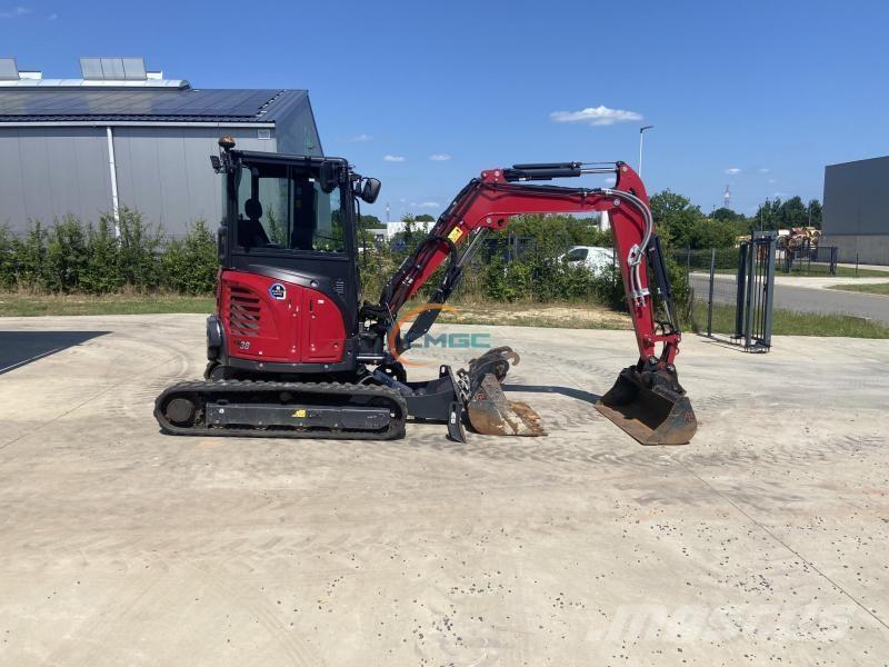 Yanmar VIO38-6 Kolesové rýpadlá