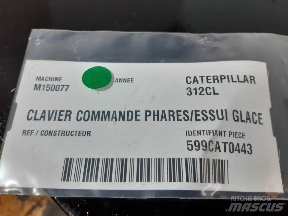 CAT 312CL Kabíny a interiér