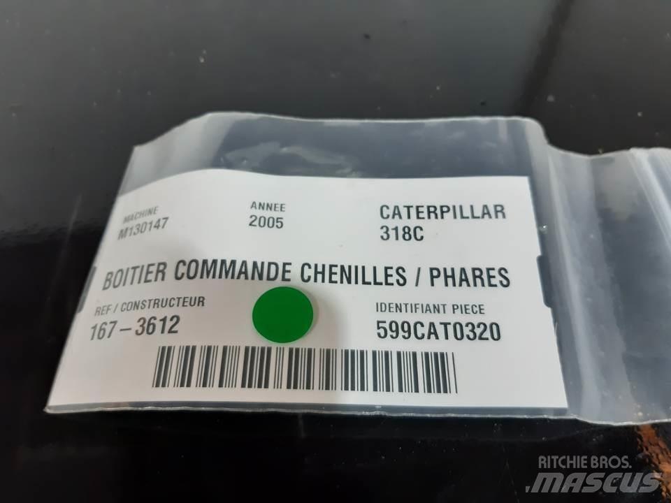 CAT 318C Kabíny a interiér