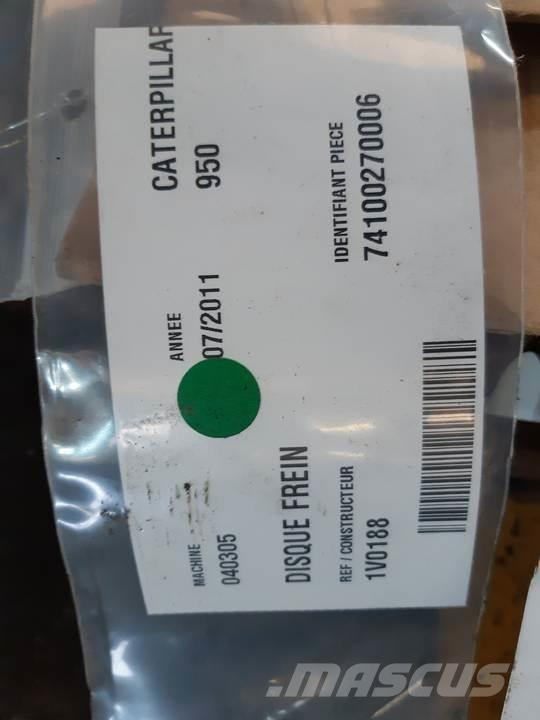 CAT 950 Pásy, reťaze a podvozok
