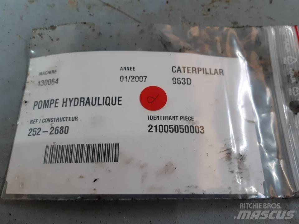 CAT 963D Hydraulika