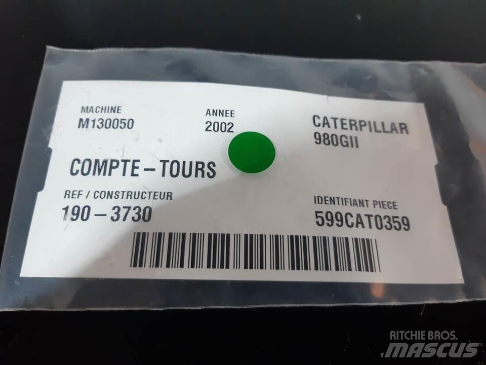 CAT 980GII Kabíny a interiér
