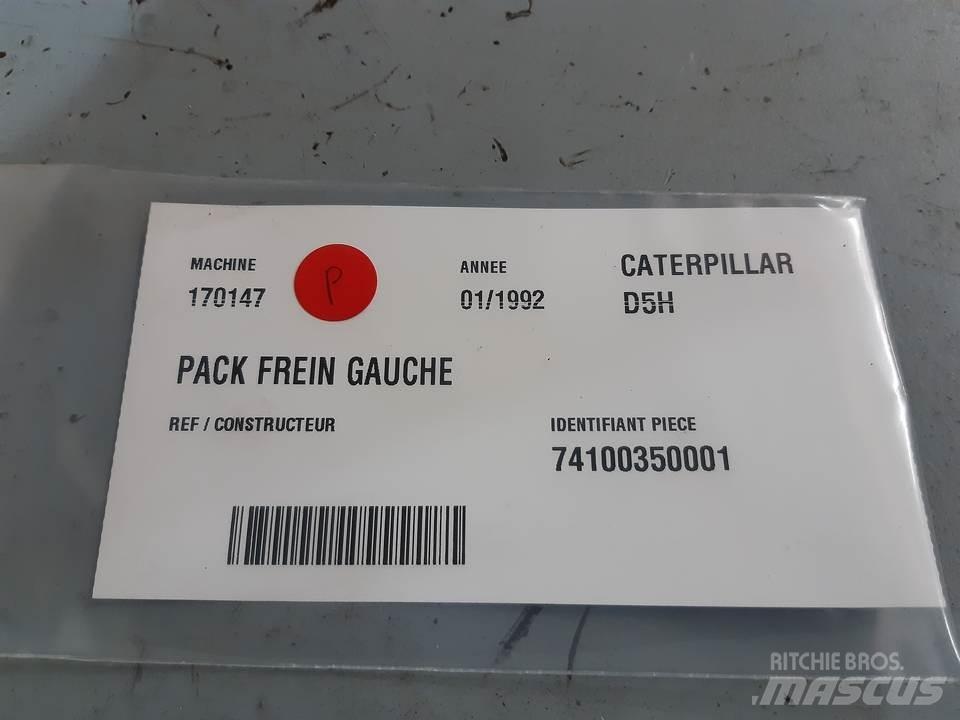 CAT D5H Pásy, reťaze a podvozok