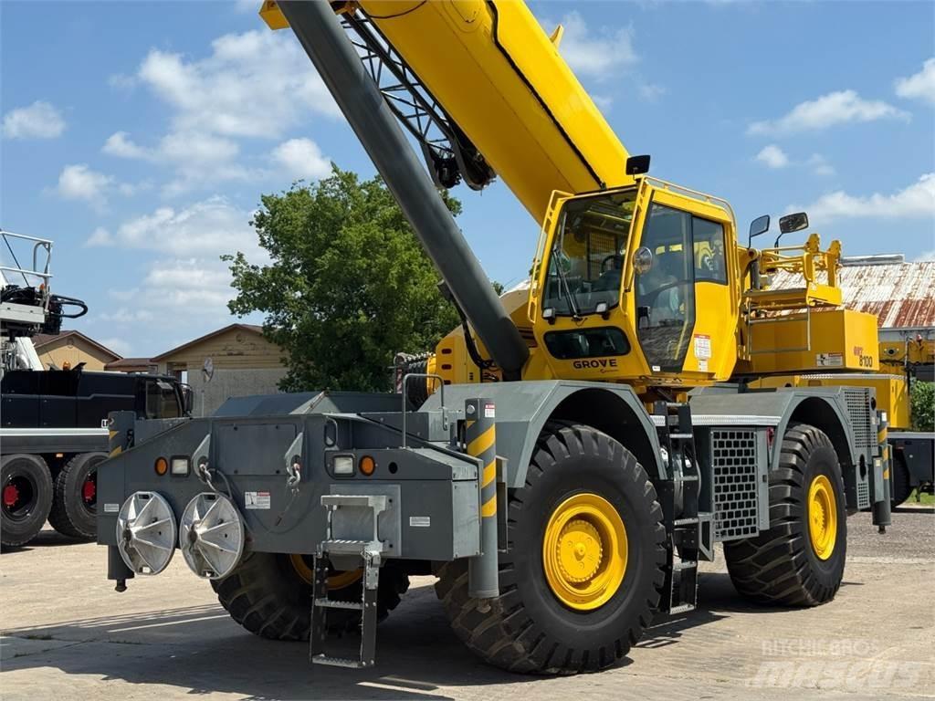 Grove GRT8100 Žeriavy pre ťažký terén