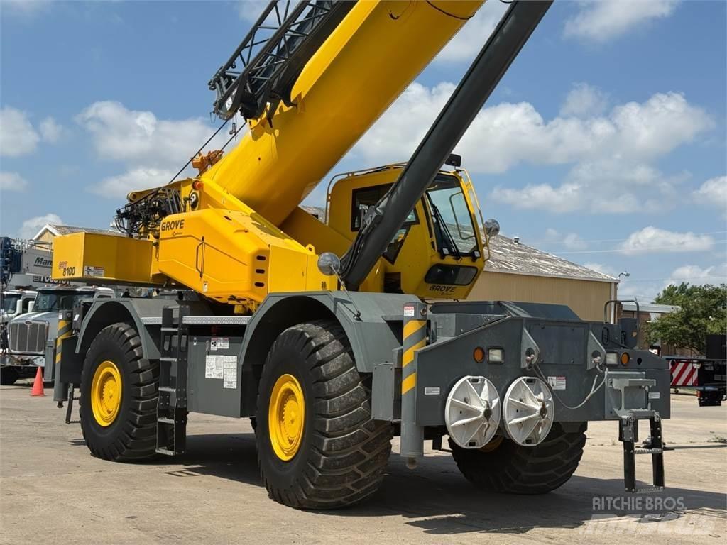 Grove GRT8100 Žeriavy pre ťažký terén