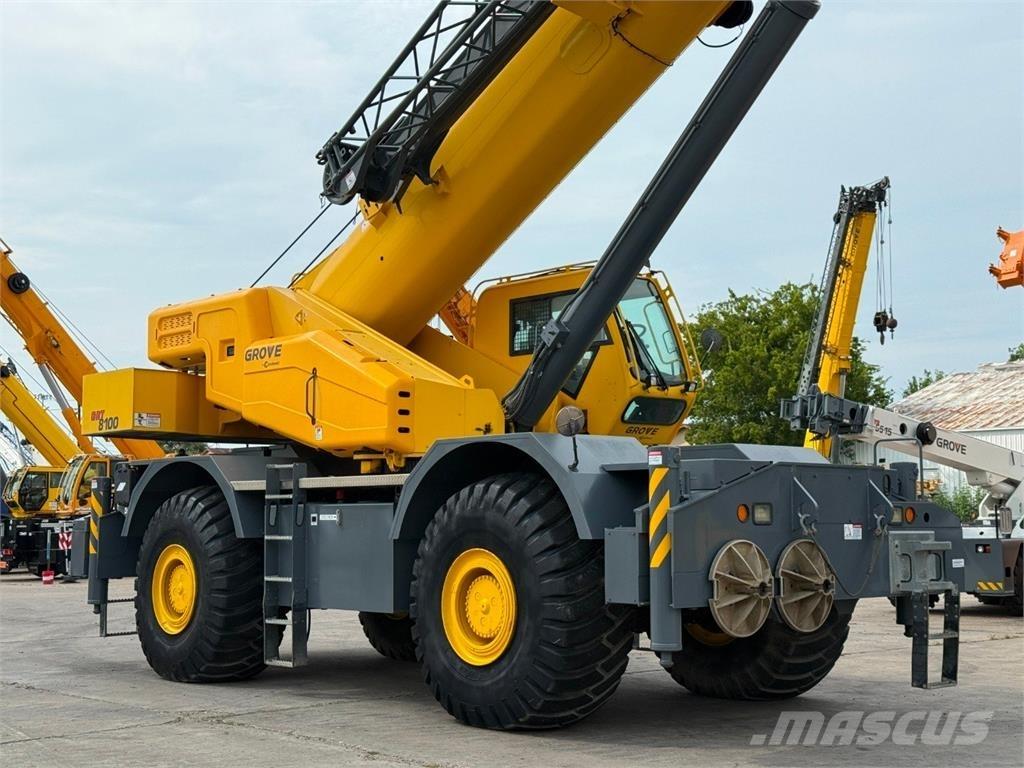 Grove GRT8100 Žeriavy pre ťažký terén