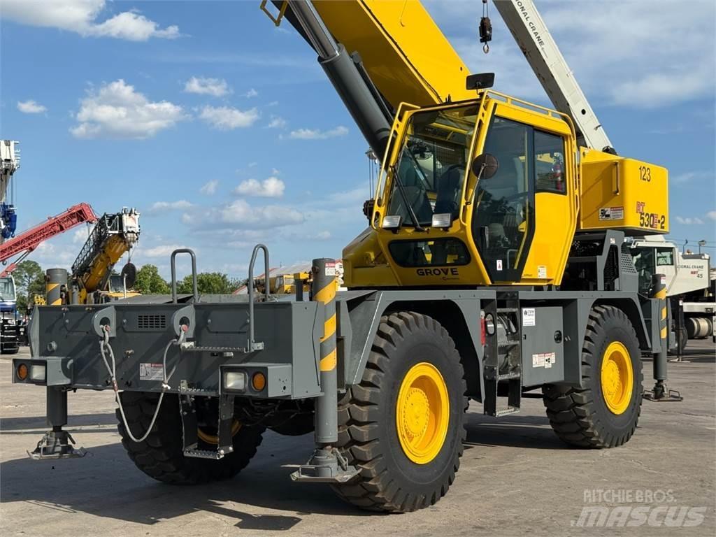 Grove RT530E-2 Žeriavy pre ťažký terén