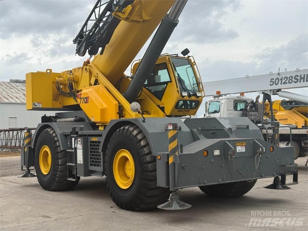 Grove RT770E Žeriavy pre ťažký terén