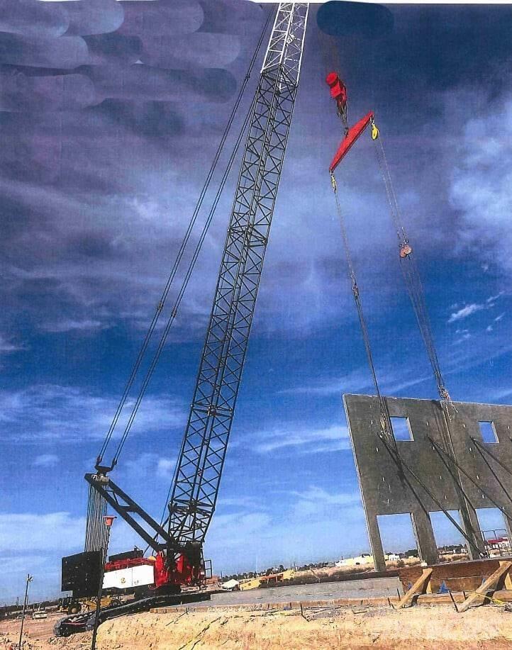 Demag CC 2200 Pásové žeriavy