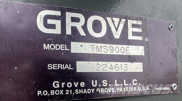 Grove TMS900E Univerzálne terénne žeriavy
