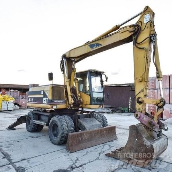 CAT M 315 Kolesové rýpadlá