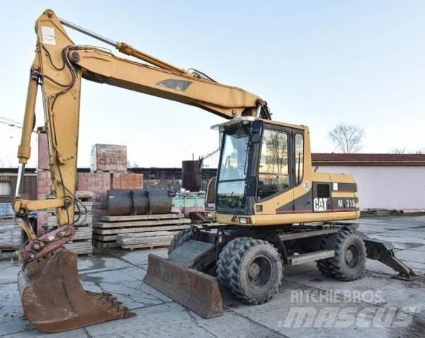 CAT M 315 Kolesové rýpadlá