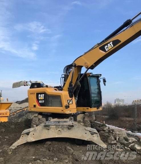 CAT M317 F Kolesové rýpadlá