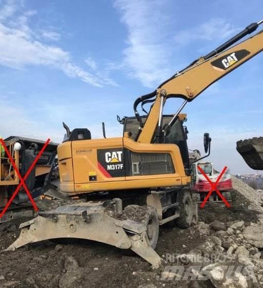 CAT M317 F Kolesové rýpadlá