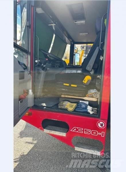 Demag AC50-1 Telma Autožeriavy, hydraulické ruky