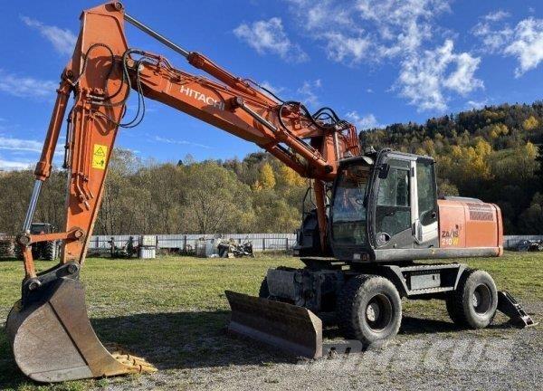 Hitachi ZX 210W-3 Kolesové rýpadlá