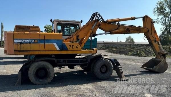 Hyundai Robex 200 W-2 Kolesové rýpadlá