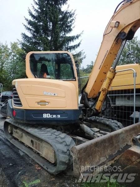 Hyundai Robex 80 CR-9 Pásové rýpadlá