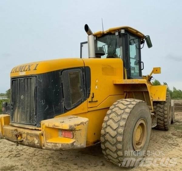 JCB 456 + Weighlog 10 Kolesové nakladače